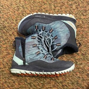 Merrell Women’s Size 6 Antora Arctic Cobalt Waterproof Winter Snow Boots Shoes